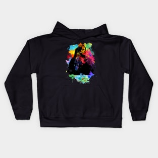 Wynonna Judd - Watercolour Art Styles Kids Hoodie